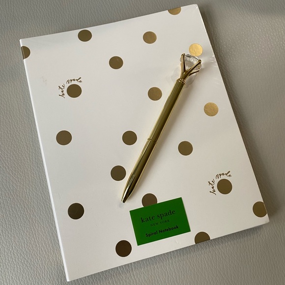 Kate Spade ♠️ notebook journal - Picture 6 of 6
